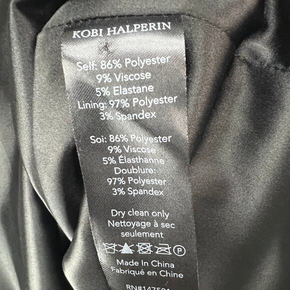 Kobi Halperin Sheath Dress 4 Blue Multi Fresco Sienna Contemporary Career Modern - Picture 13 of 15